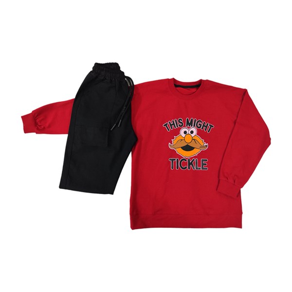 ست دورس و شلوار مدل Elmo