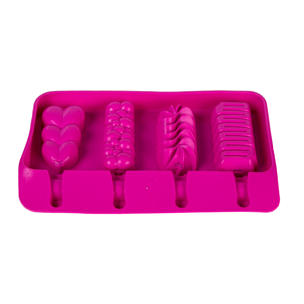 قالب سیلیکونی بستنی مدل مختلط 4 خانه