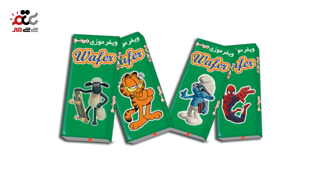 ویفر پنی پیلوپکی مینو با طعم موز 30 عددی