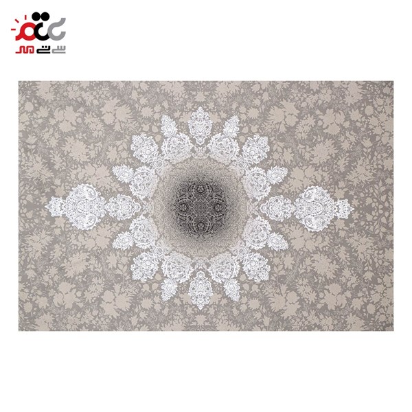 فرش ماشینی طرح سیلور کد 1455