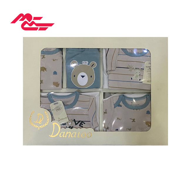 ست بیمارستانی 19 تکه دانانو طرح خرس راه راه