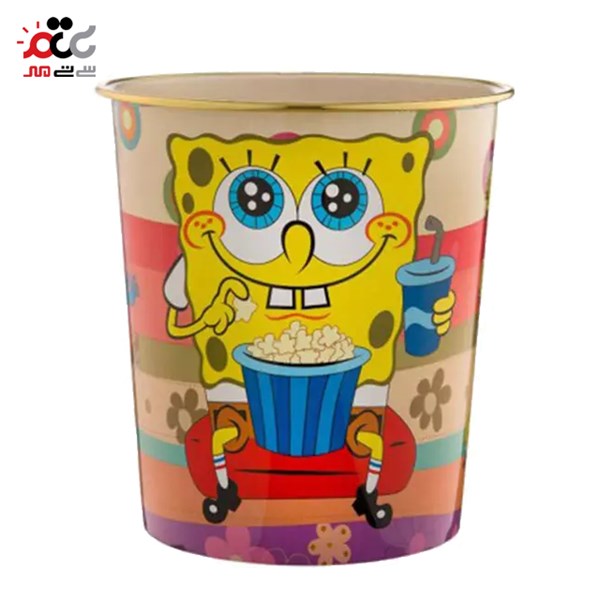 سطل کاغذ لیمون مدل کودک 5 لیتری