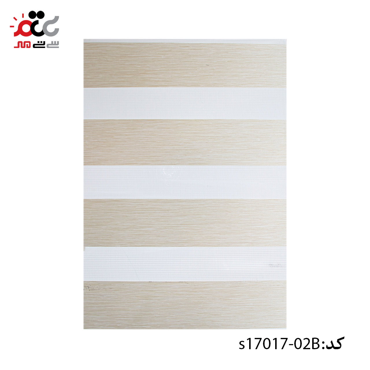 پرده زبرا سان وی طرح راه راه 