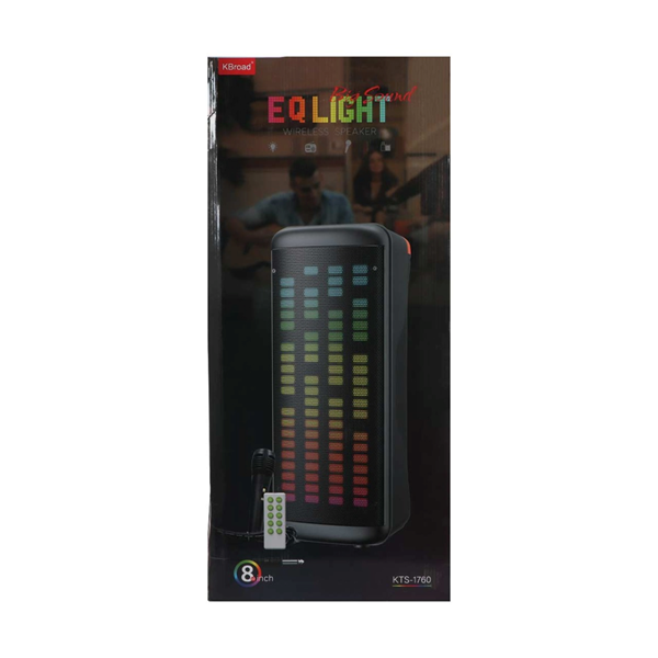 اسپیکر45W بی سیم BIG SOUND مدل KTS-1760  - مشکی