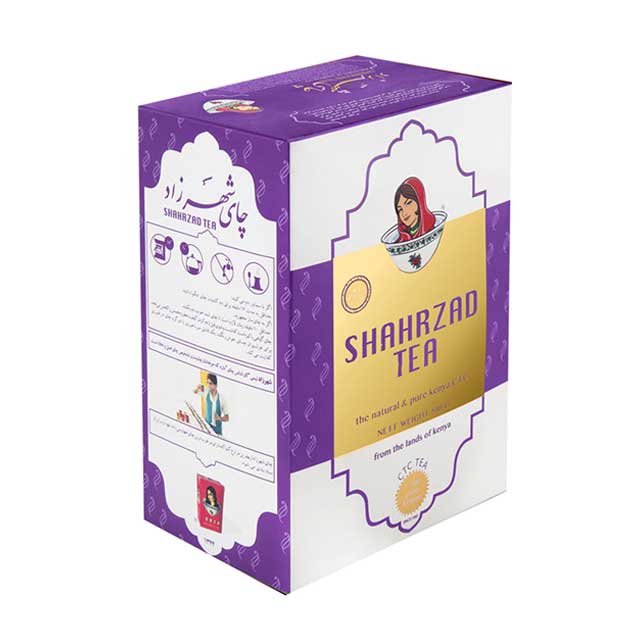 چای سیاه سی تی سی خالص شهرزاد 400 گرمی