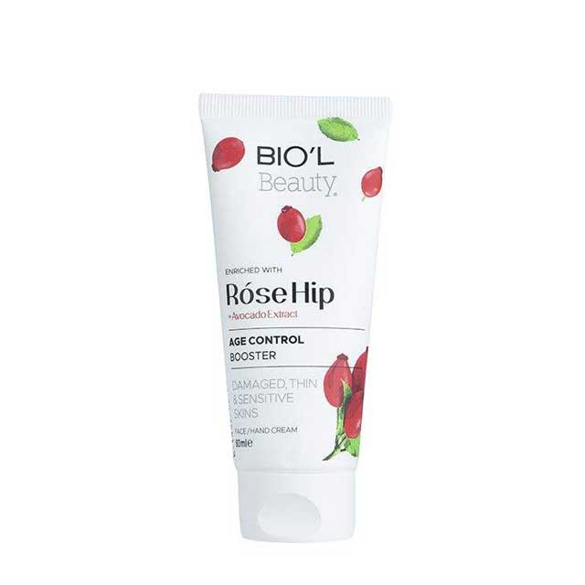 کرم دست و صورت بیول مدل Rose Hip حجم 60 میلی لیتری