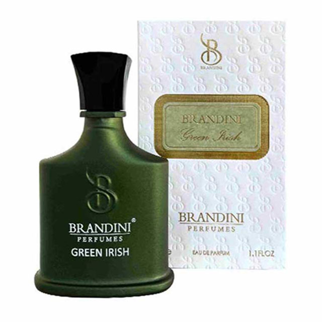 عطر برندینی مردانه مدل Green irish حجم 33 میلی لیتری