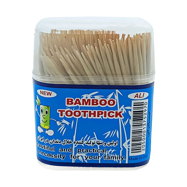 خلال دندان بامبو مدل  Toothpicks بسته 100 عددی