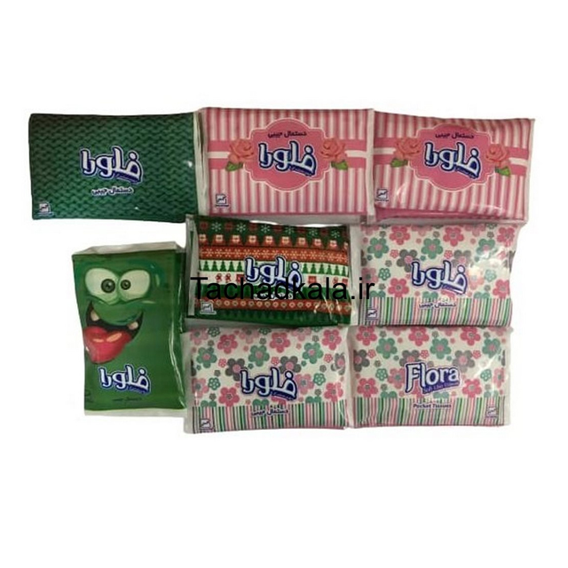 دستمال جیبی فلورا یک عددی