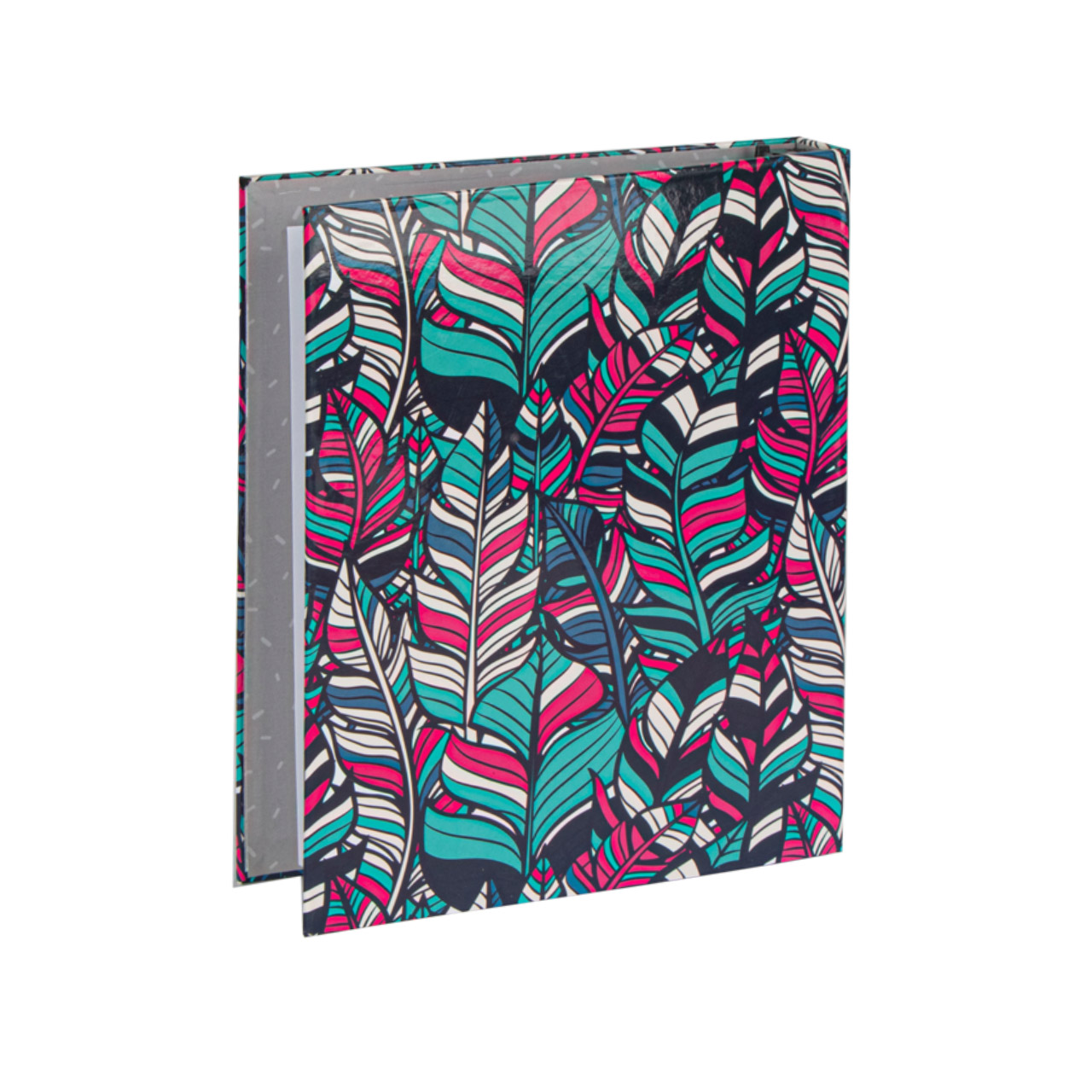 دفتر کلاسوری مدل قفل پلاستیکی سایز A5 تعداد 100 برگ