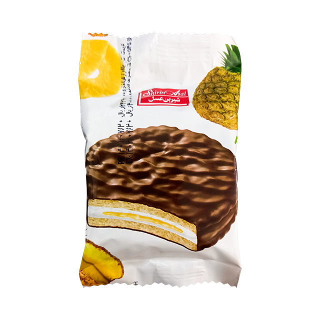 بیسکویت والس با طعم  آناناس 30 گرمی شیرین‌عسل
