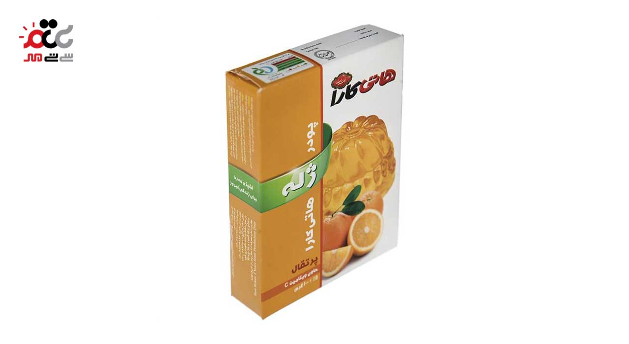 پودر ژله پرتقالی هاتی کارا 100 گرمی
