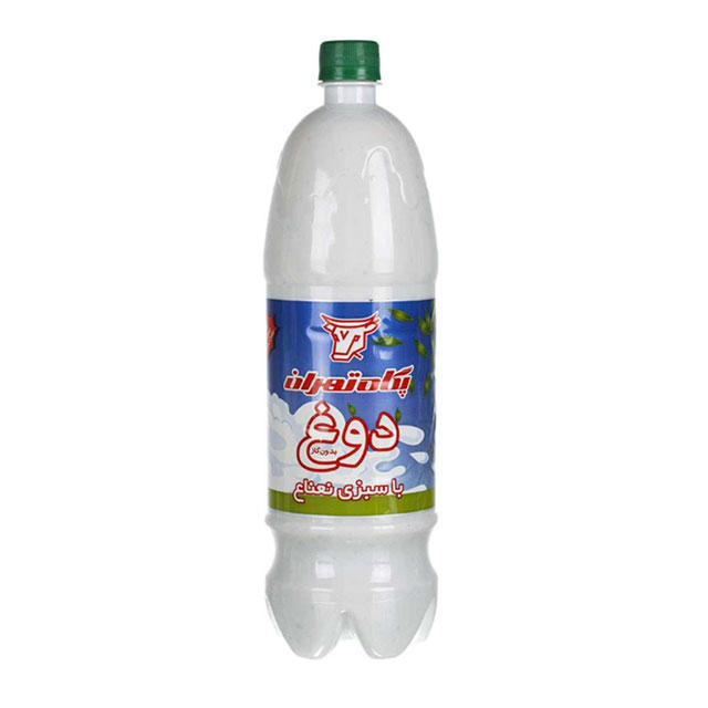 دوغ ساده بدون گاز با طعم نعنا پگاه 1500 میلی لیتری