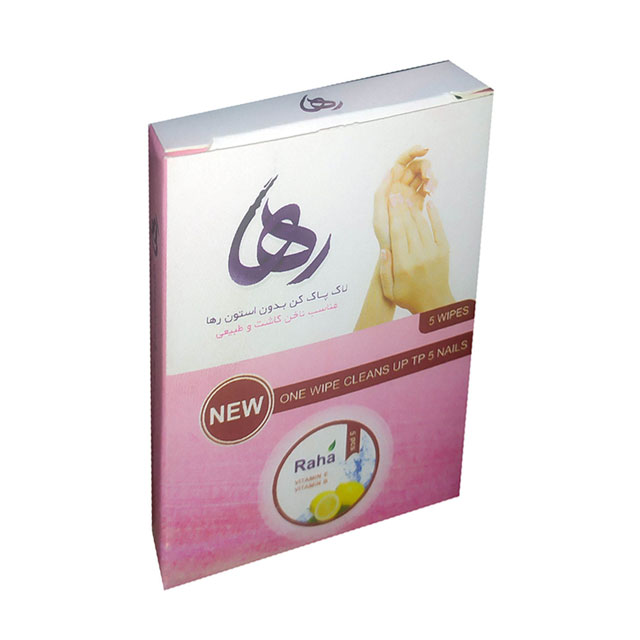 لاک پاک کن رها مدل 5WP بسته 5 عددی