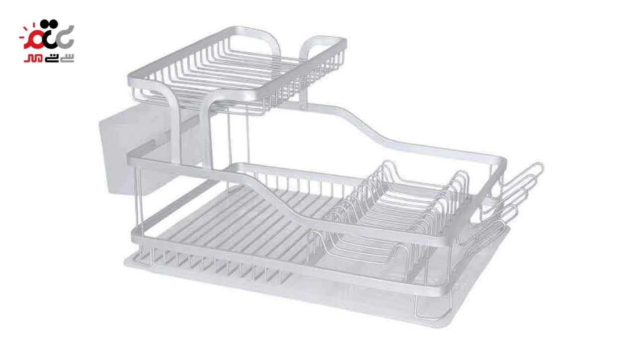 جاظرفی آلومینیوم 1.5 طبقه مدل نیلوفر