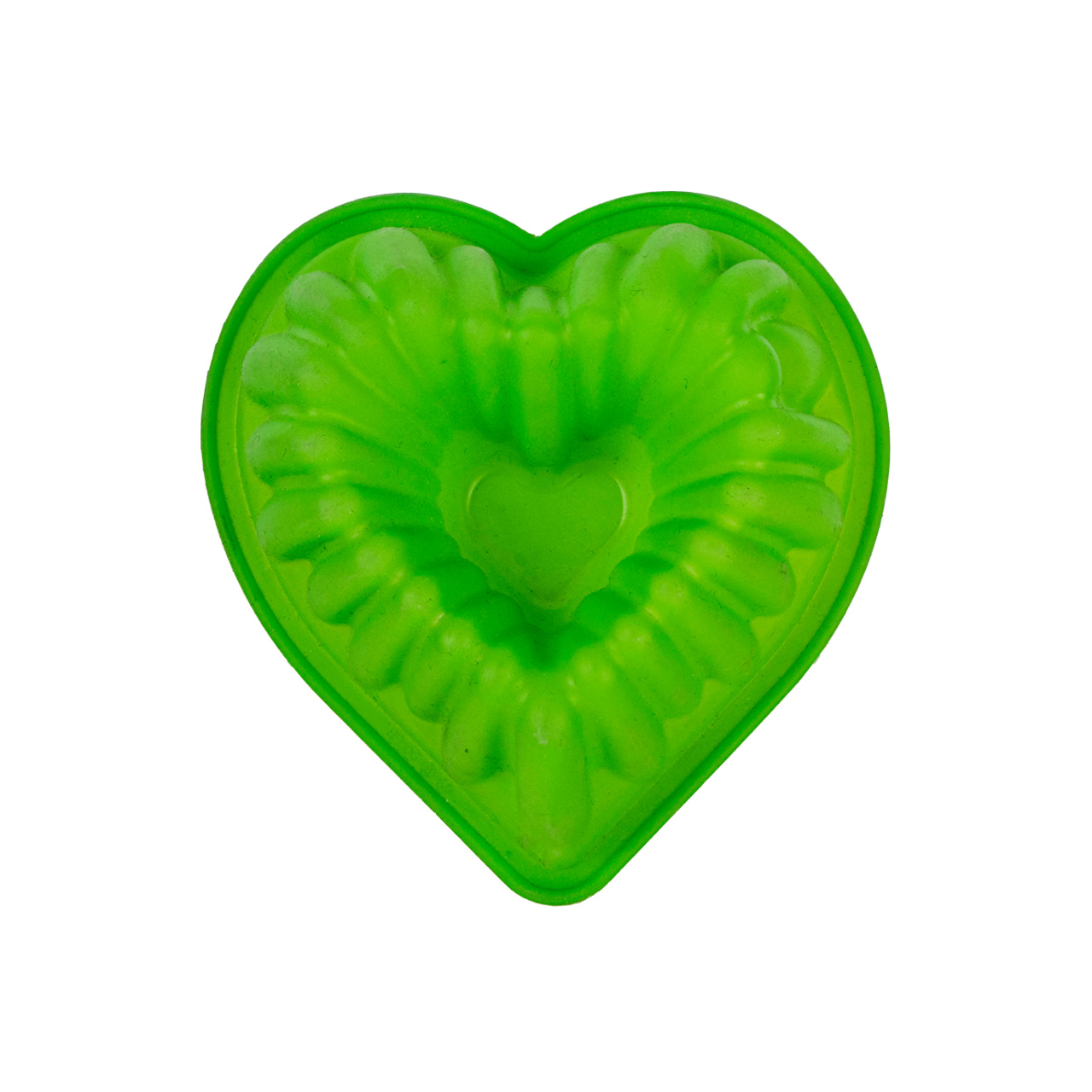 قالب کیک و ژله سیلیکونی مدل قلب کد 1