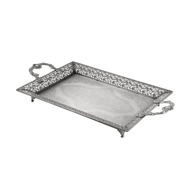 سینی آنتیک بنفشه کد 3166 