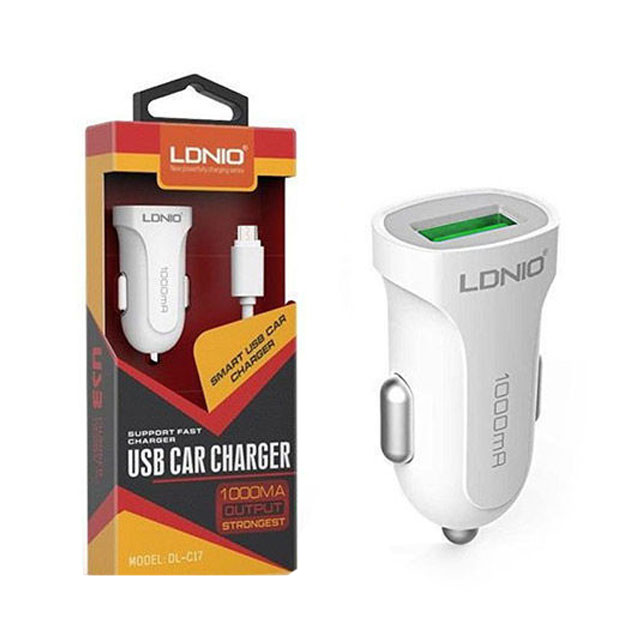 شارژر فندکی الدینیو مدل DL-C17