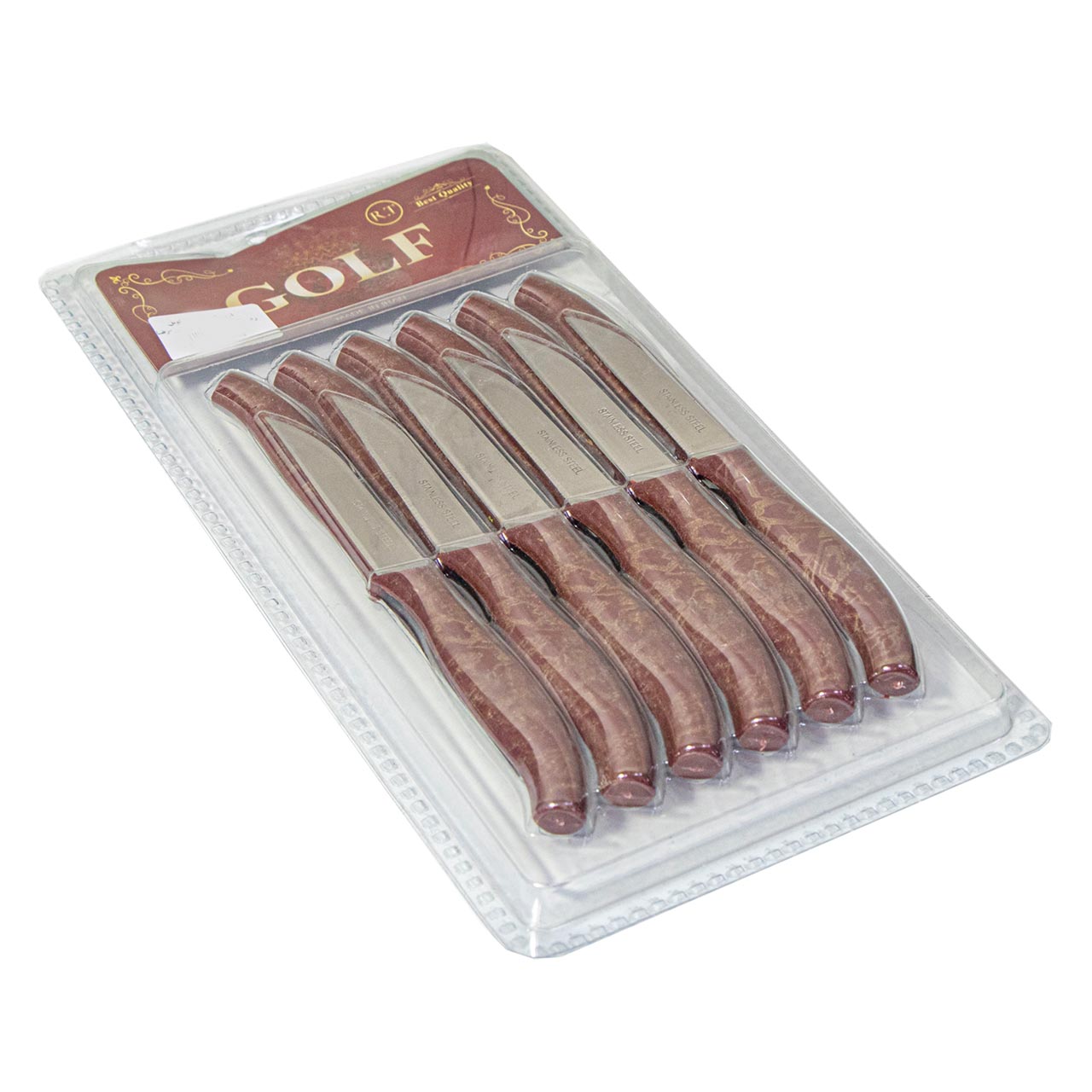 کارد میوه خوری گلفا بسته 12 عددی