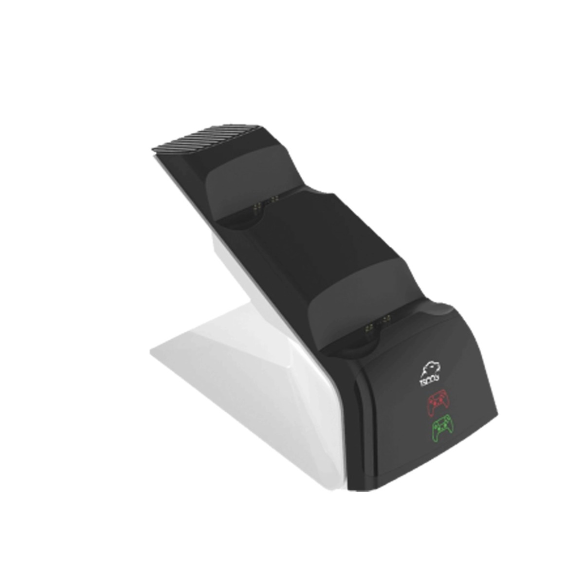 استند و شارژر دسته بازی TSCO PS5 مدل TGC16 - مشکی سفید (گارانتی 18 ماهه تسکو)