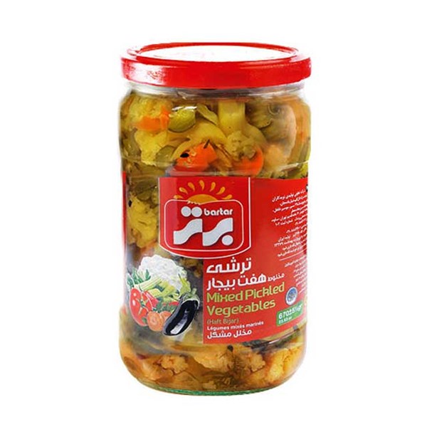 ترشی هفت بیجار برتر 670 گرمی