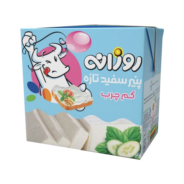 پنیر سفید کم چرب روزانه 510 گرمی