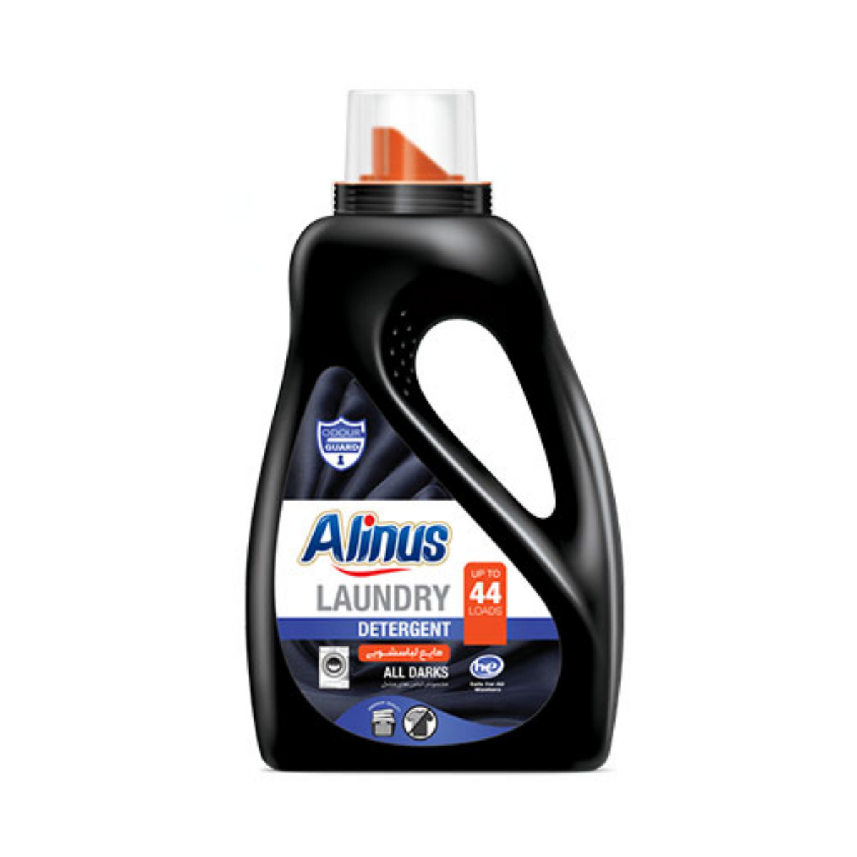 مایع لباسشویی مشکین شوی آلینوس 1350 میلی لیتری