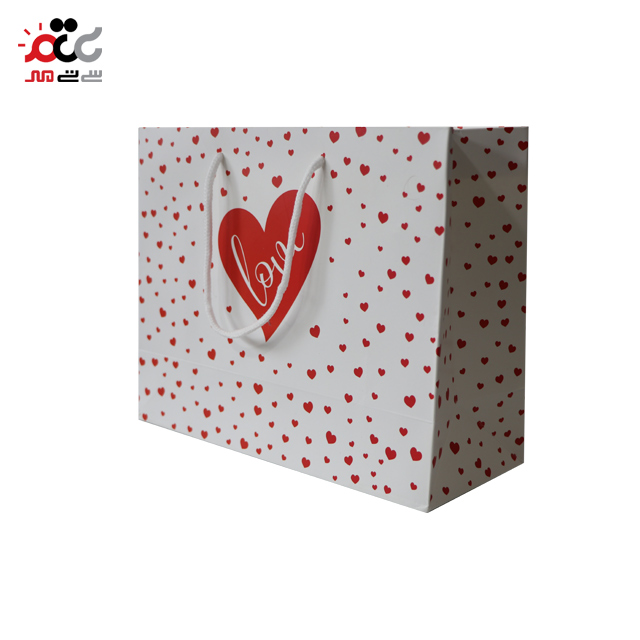 خرید ساک هدیه  طرح لاو 