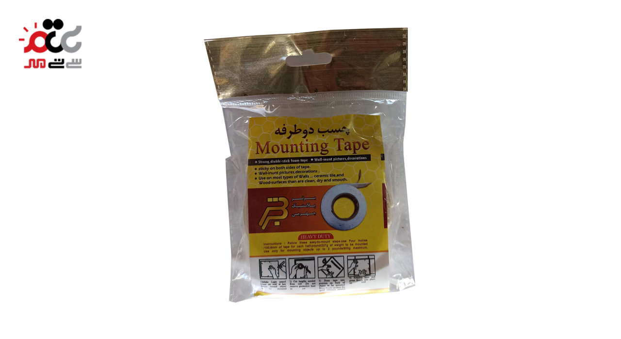 چسب دو طرفه برتر عرض 20 میلی متر کد 8317