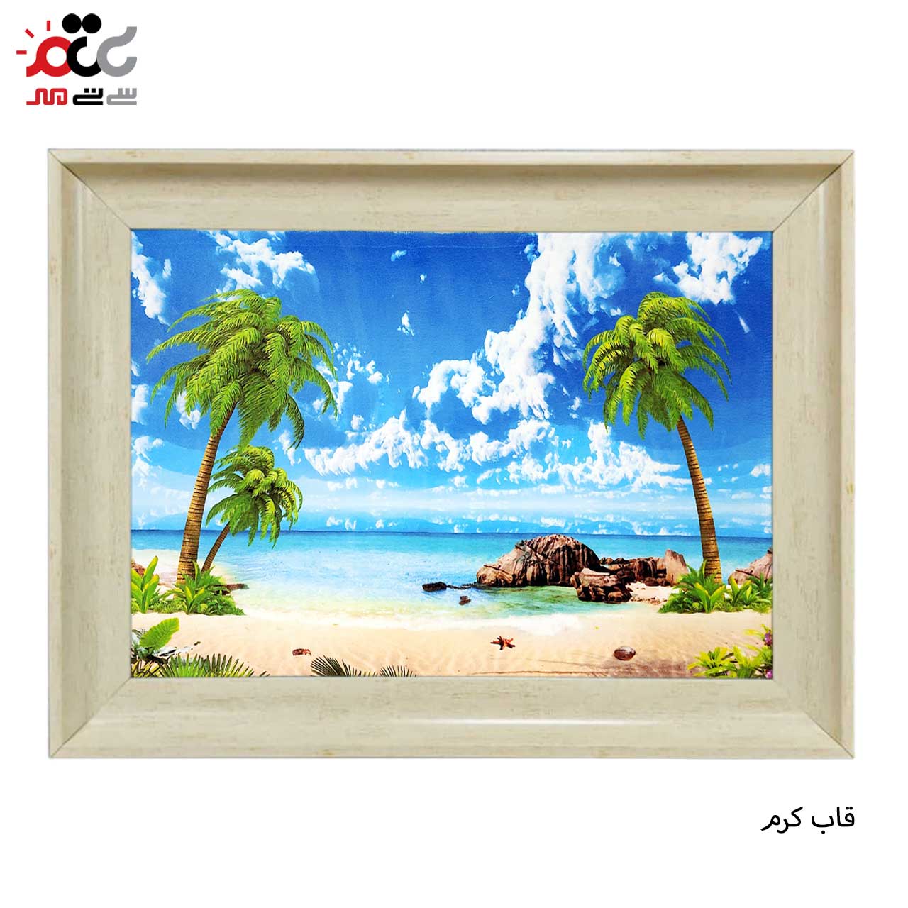 تابلو فرش طرح دار با قاب