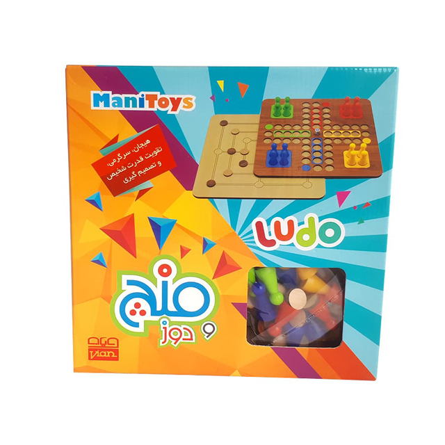 بازی فکری مانی تویز مدل منچ و دوز Ludo