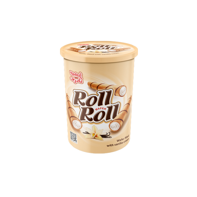 ویفر رول رول با طعم وانیل نادری 175 گرمی