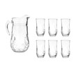 سرویس پارچ و لیوان 7 پارچه نوری تازه سری لیونا مدل 192102W