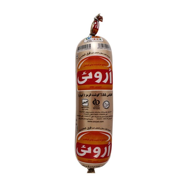 کالباس لیونر 55 درصد گوشت اروئی 500 گرمی