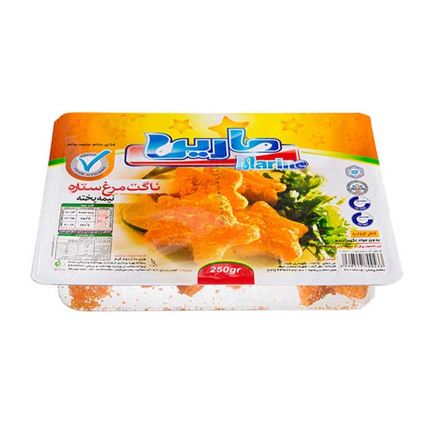ناگت مرغ ستاره مارین 250 گرمی