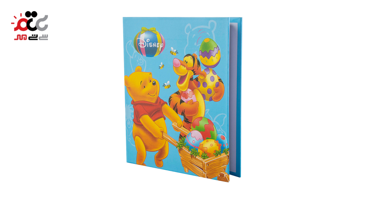 آلبوم عکس کودک مدل چسبی طرح پو سایز 10×15 سانتی متری