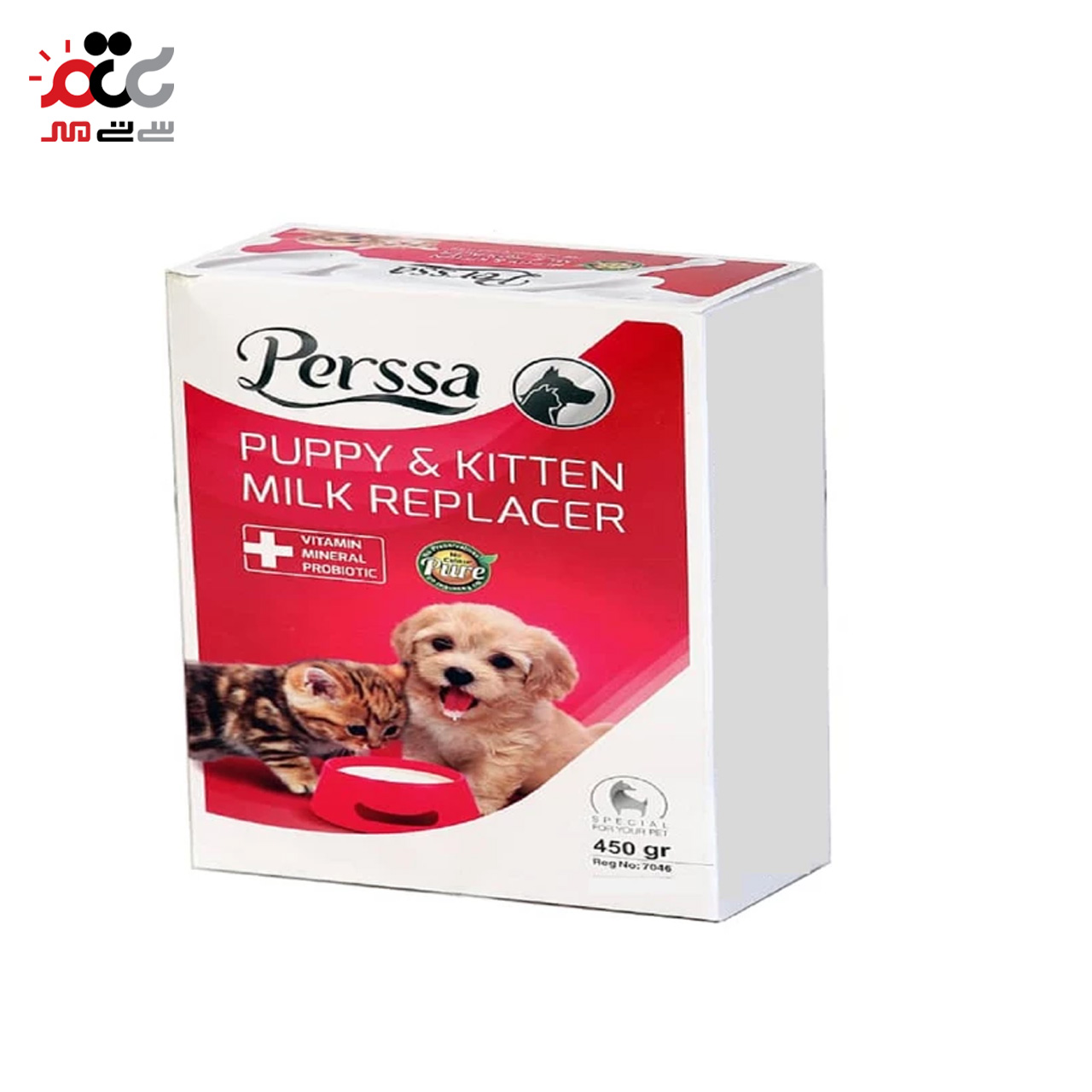  بهترین شیر خشک سگ پرسا مدل Puppy Milk وزن 450 گرمی