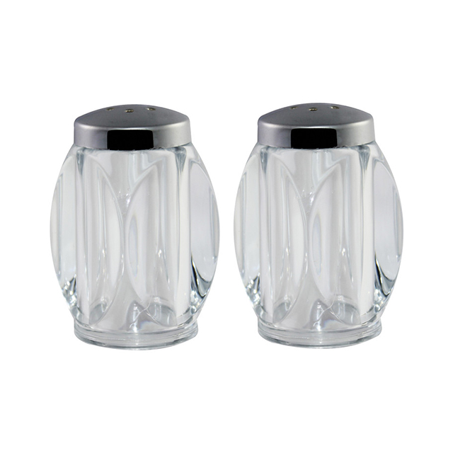 نمک پاش کریستال ساده بسته 2 عددی