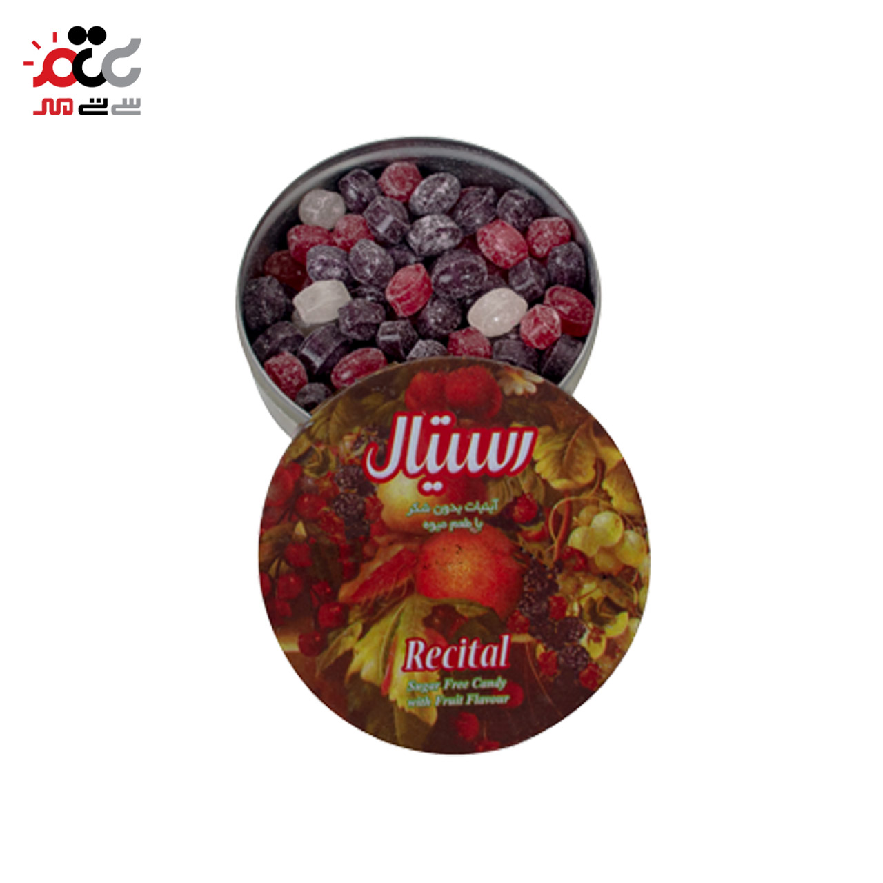 آبنبات میوه ای بدون قند مینو 60 گرمی