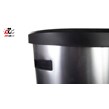 سطل زباله پدالی بازن مدل استیل پرو