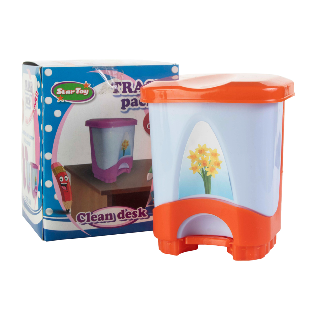 سطل رومیزی استار توی مدل پدالی کد 46