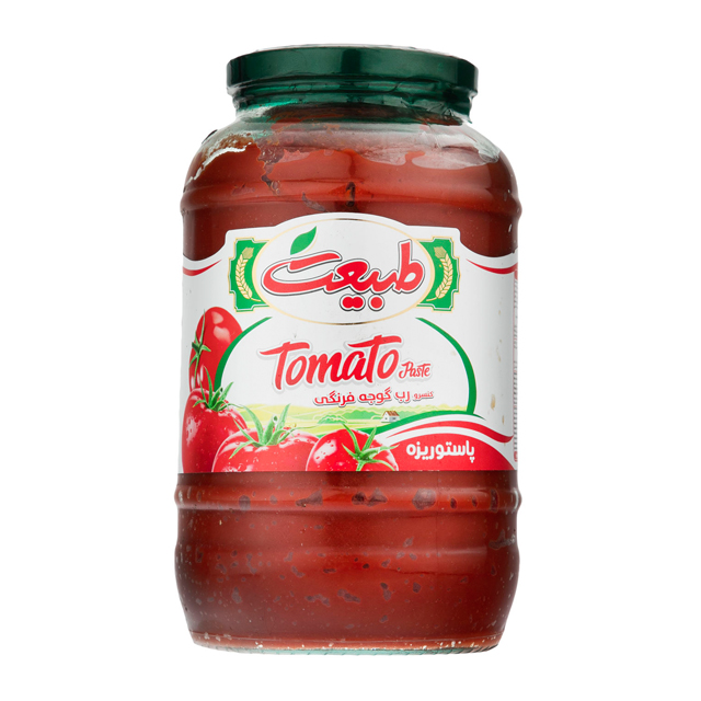 رب گوجه فرنگی شیشه ای طبیعت 1500 گرمی