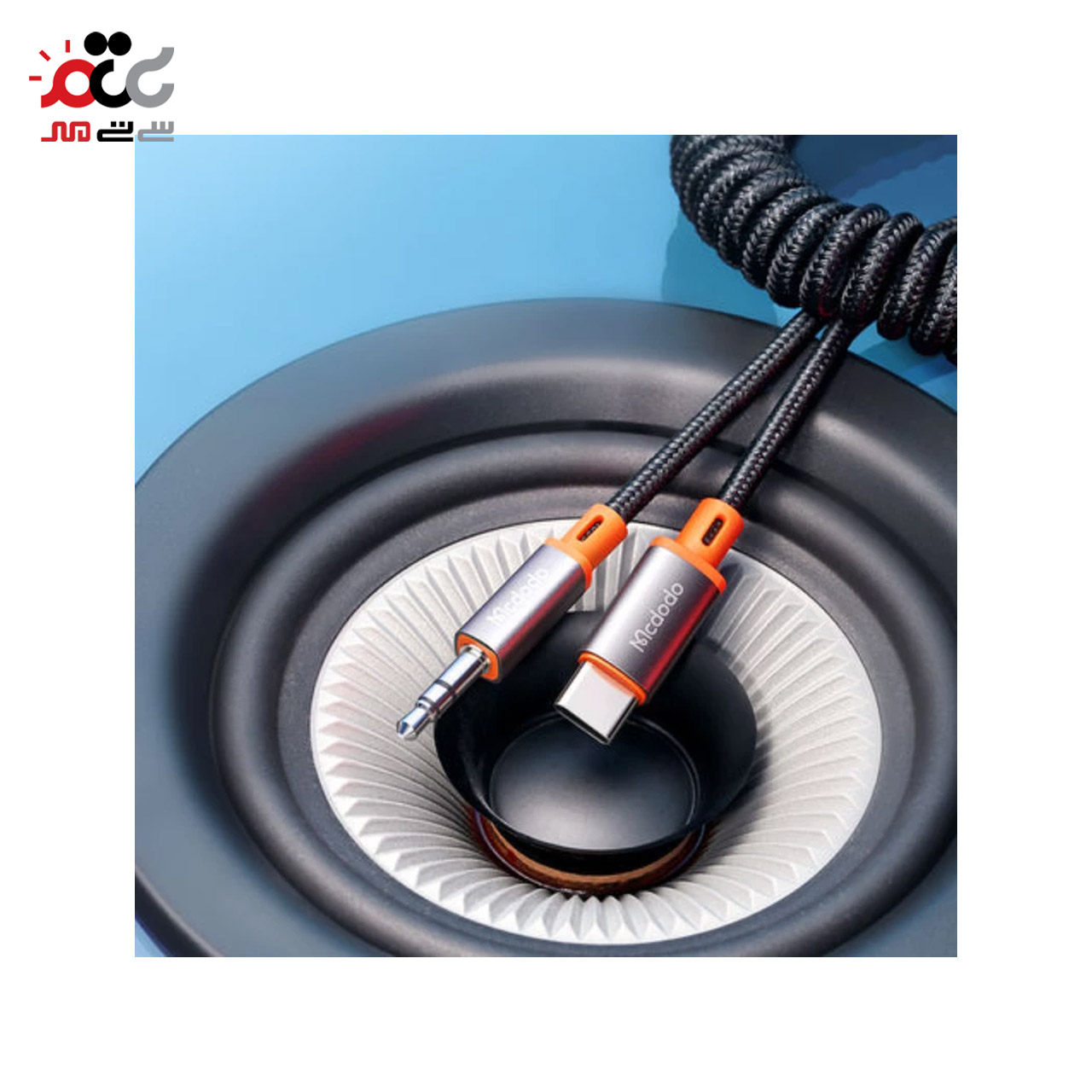 کابل تبدیل USB-C به جک 3.5 میلی‌متری مک دودو مدل CA-0900