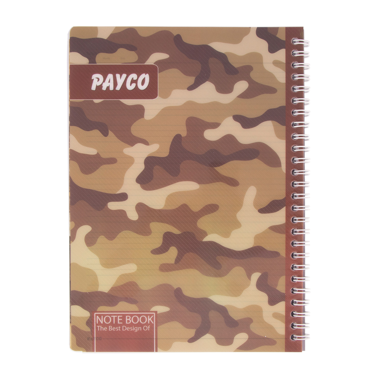 دفتر چهار خط طلقی پایکو 50 برگ