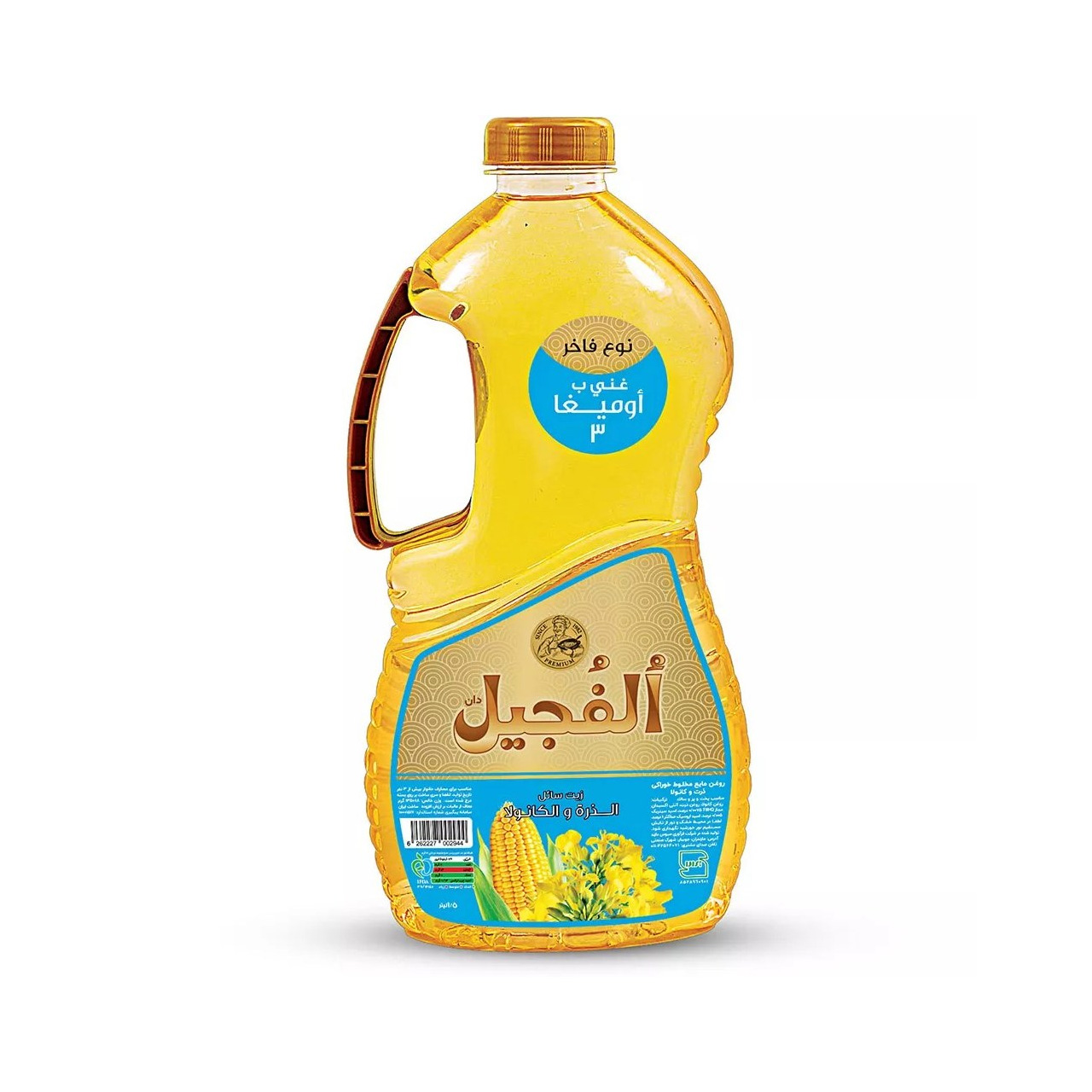روغن ذرت و کانولا الفجیل 1350 میلی لیتری