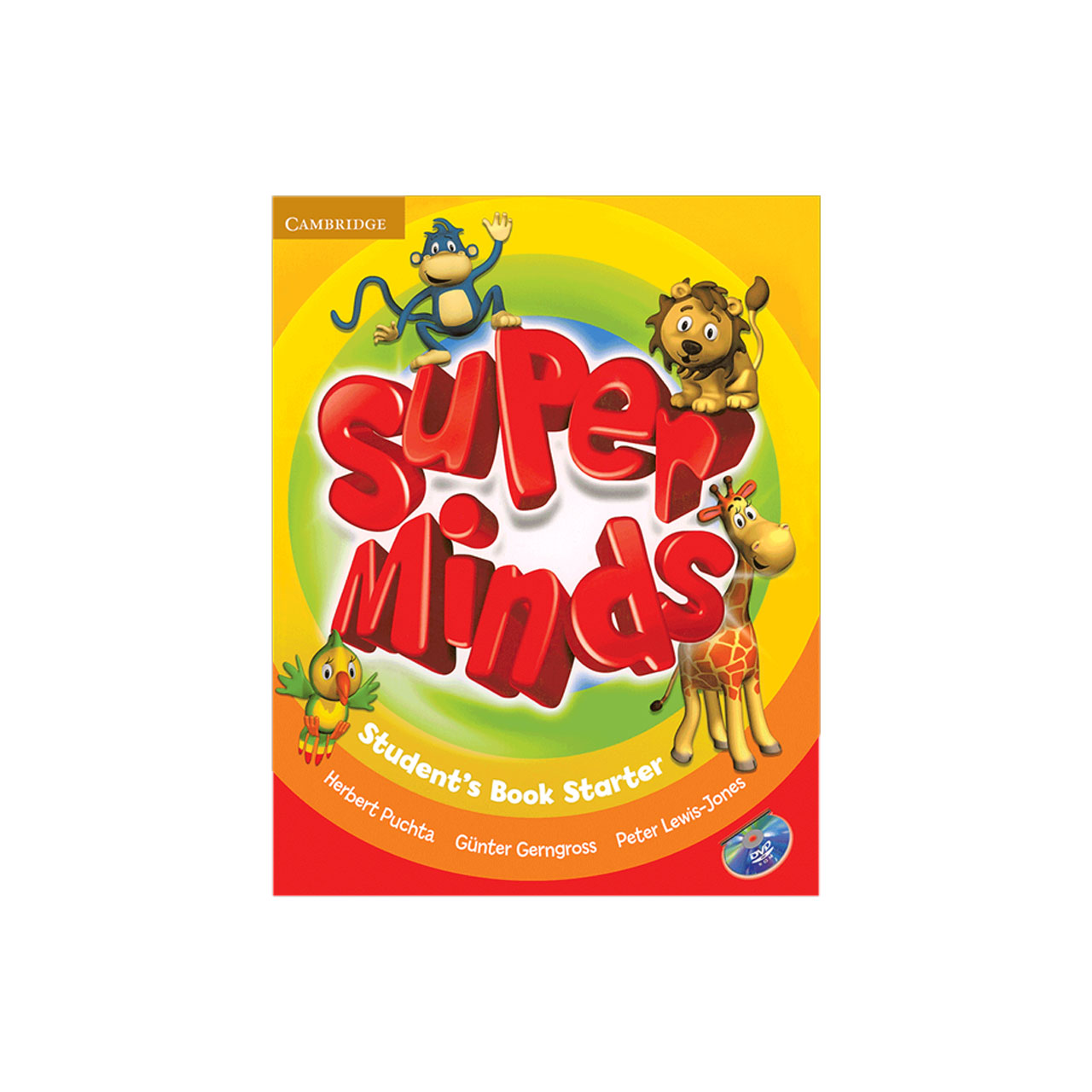 کتاب  Super Minds Starter+SB+WB+DVD گلاسه رحلی (SB+WB)+CD+DVD 