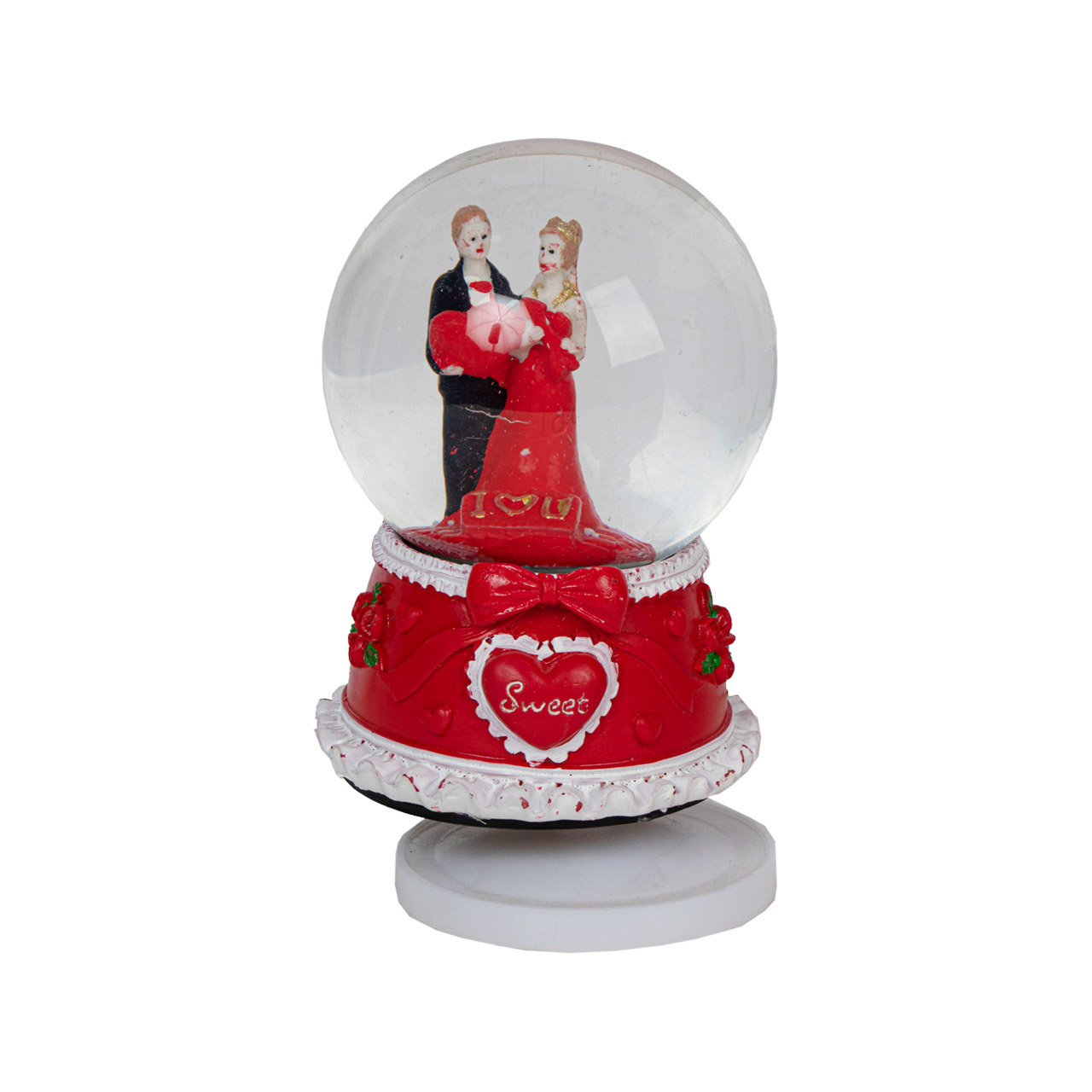 گوی استوانه ای عشق مدل عروس و داماد