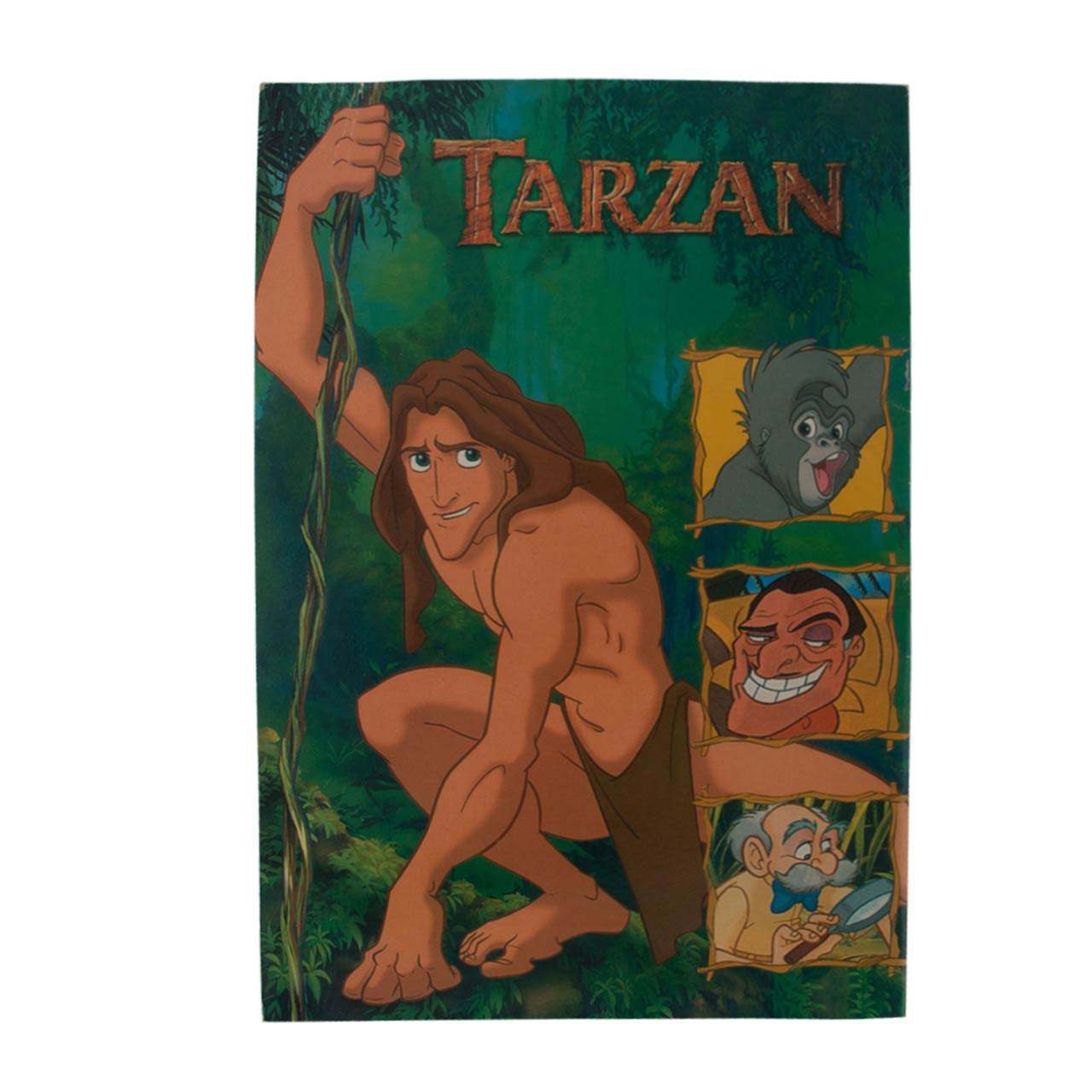 دفتر شطرنجی طرح تارزان 18 برگ