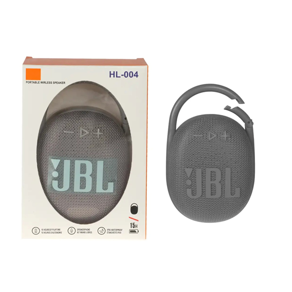 اسپیکر بی سیم JBL مدل HL-004 - طوسی - MMS (گارانتی شش ماهه YA) (High Copy)