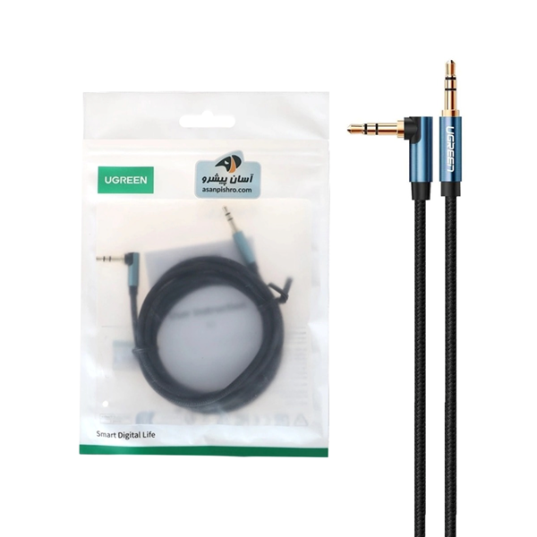 کابل یک و نیم متری UGREEN Aux مدل 60180 - مشکی(60180)